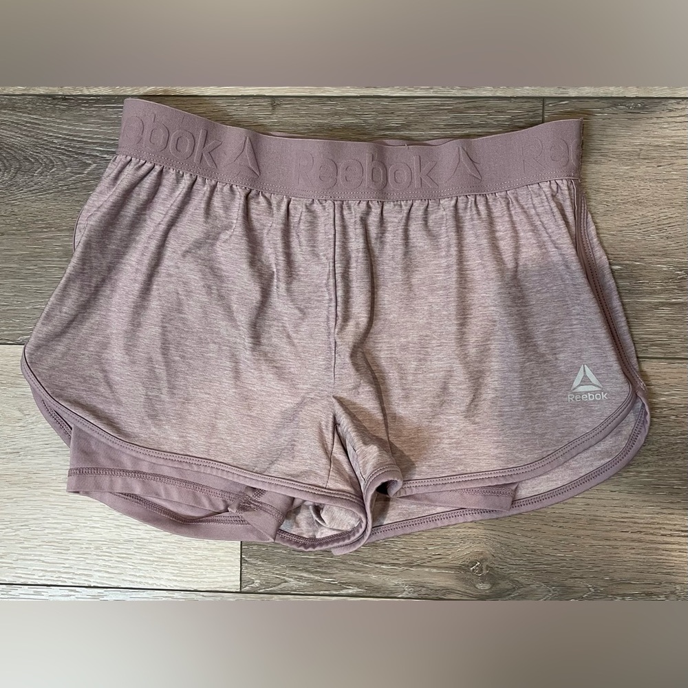 Reebok Gym Shorts With Biker Shorts Underneath, Size XS